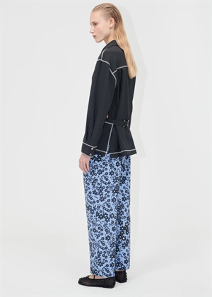 Elasticated straight structure stretch buks Night Ditzy Floral/Day Ditzy Floral Stine Goya 